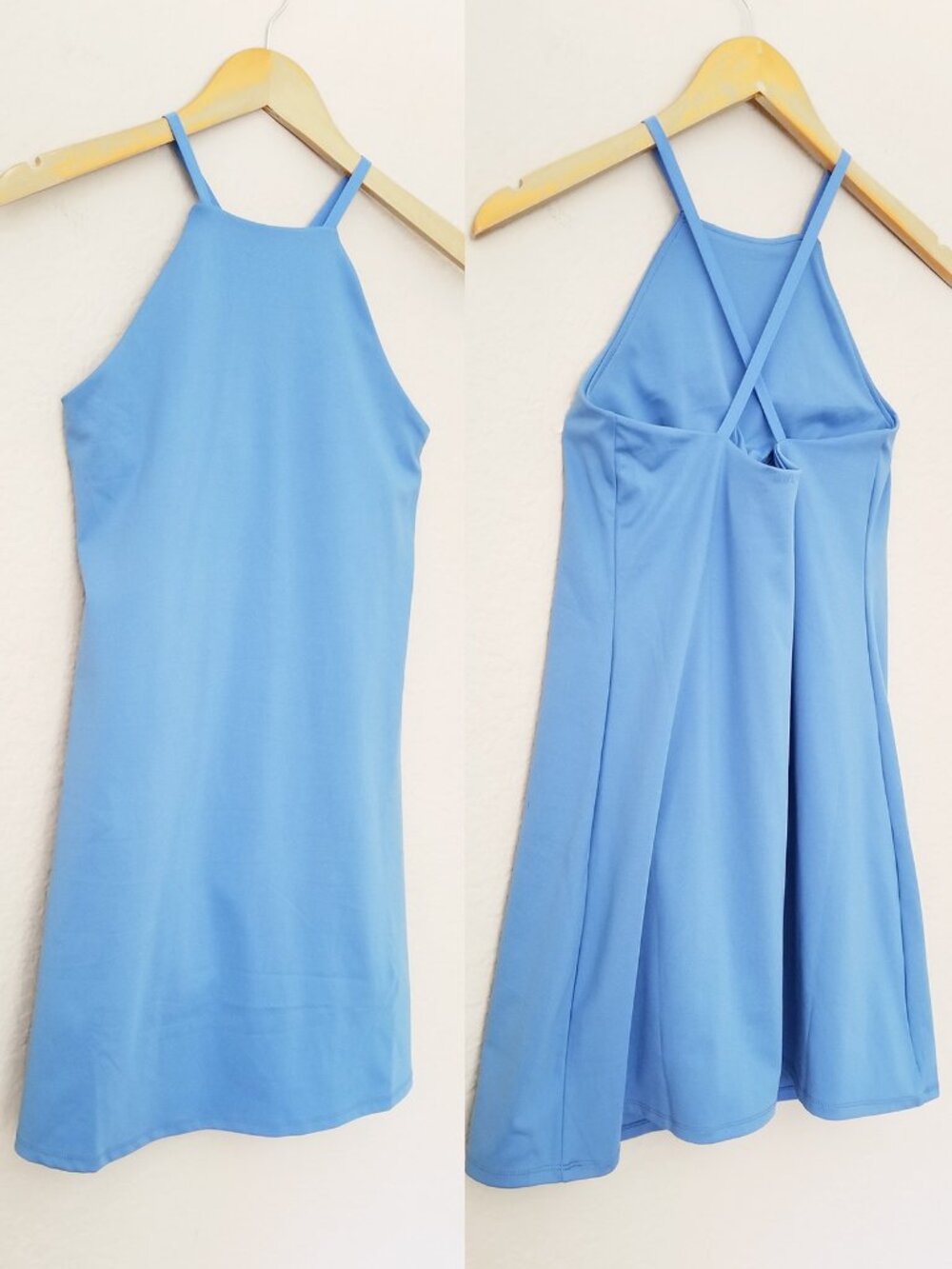 NEW Madewell MWL Women's XS Flex 2.0 Fitness Dress in Oasis Blue $88 Tennis NWT - Picture 16 of 16